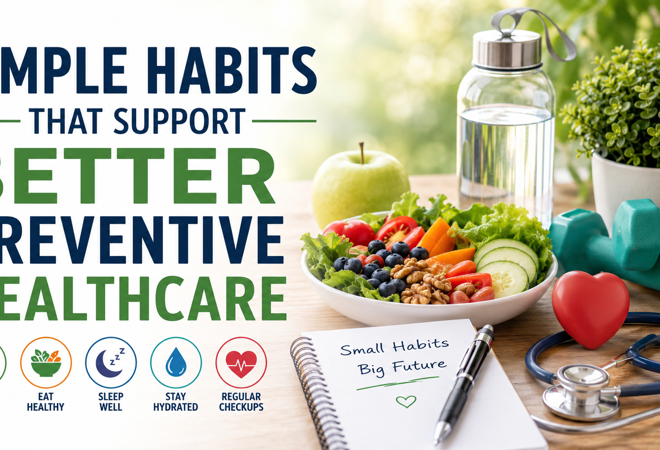 Simple Habits That Support Better Preventive Healthcare
