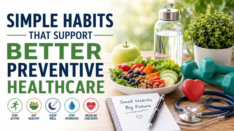 Simple Habits That Support Better Preventive Healthcare